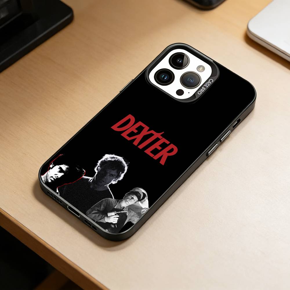 

Anti-hero Dexter Morgan Phone Case For iPhone 17,16,15,14,13,12,11 Plus,Pro Max,XS,Colorful Silver Phone case Funda Cover iPhone13