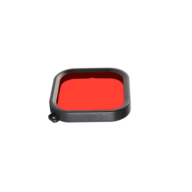 

Filter Lens Diving Color Correction Accessory for GoPro Hero 8 Waterproof Housing Red