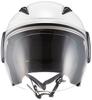 Marushin (MARUSHIN) Semi-Jet Motorcycle Helmet, M-520XL, White, XL Size (Under 61-62cm), 5211