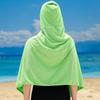 Towel Sunscreen Shawl Sunscreen Scarf Cycling Cap Breathable Outdoor Sun Hat  Outdoor