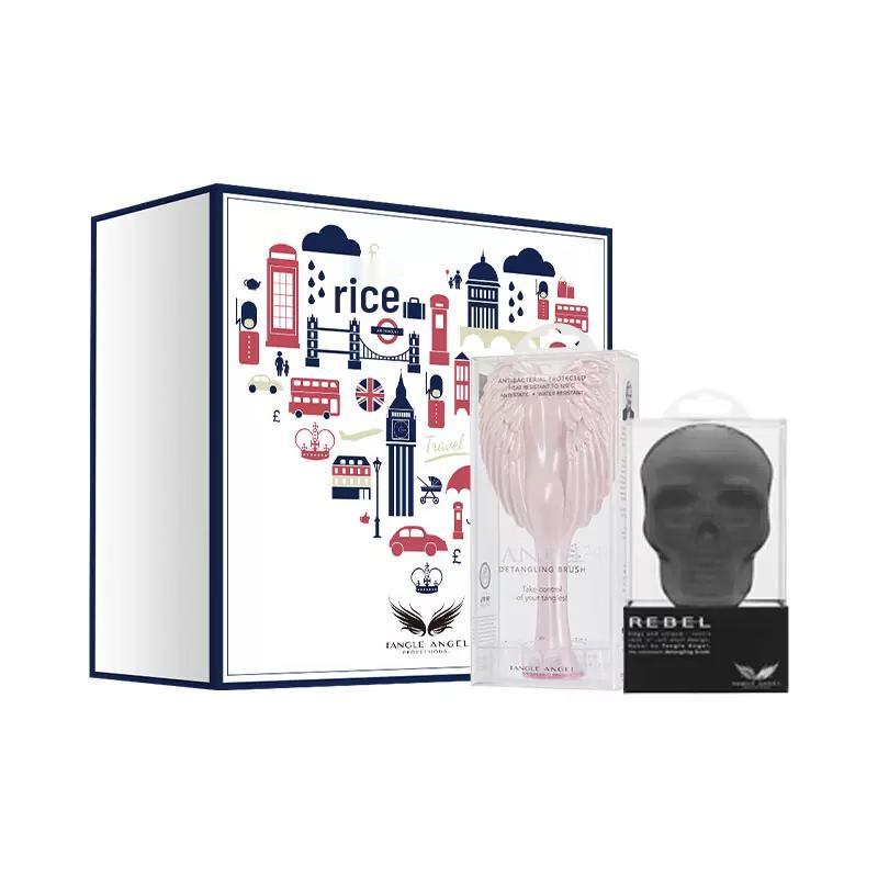 Tangle Angel Detangling Hairbrush Couple Set