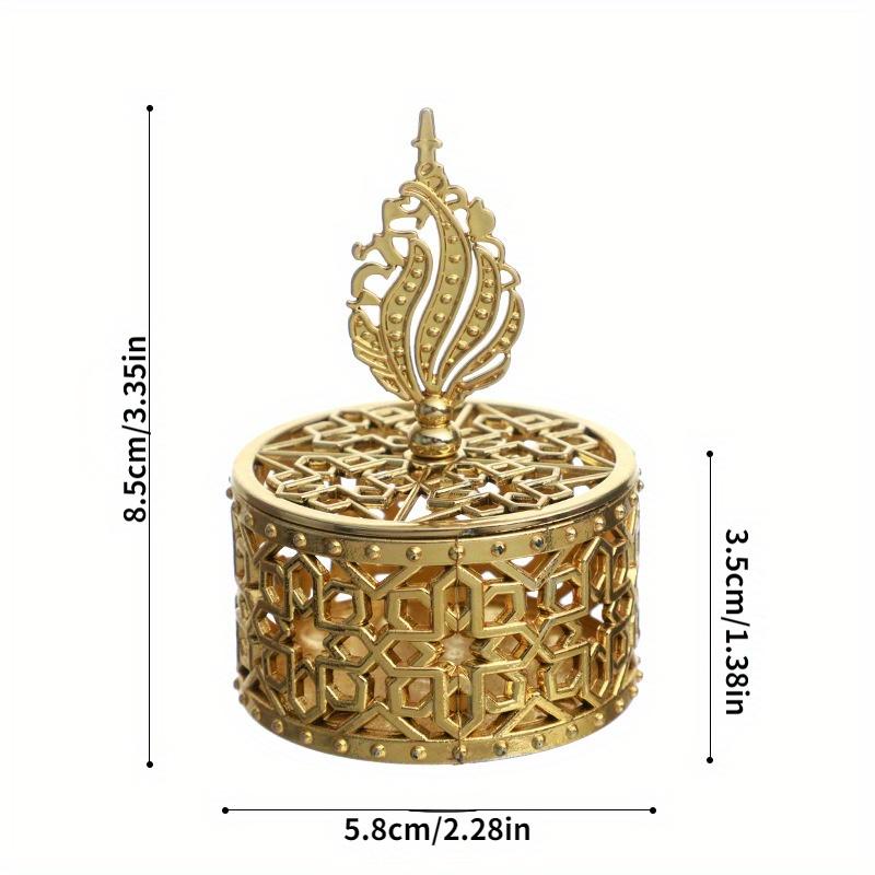 4ks pozlacená malá krabička Kreativní přenosné úložiště Dárek pro miminko za úplňku Plastová bonboniéra Dárková krabička Čokoládová krabička