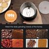 Electric Coffee Grinder Household Cereals Nuts Spices Beans Flour Grinder Machine Portable Multifunctional Kitchen Chopper Blade
