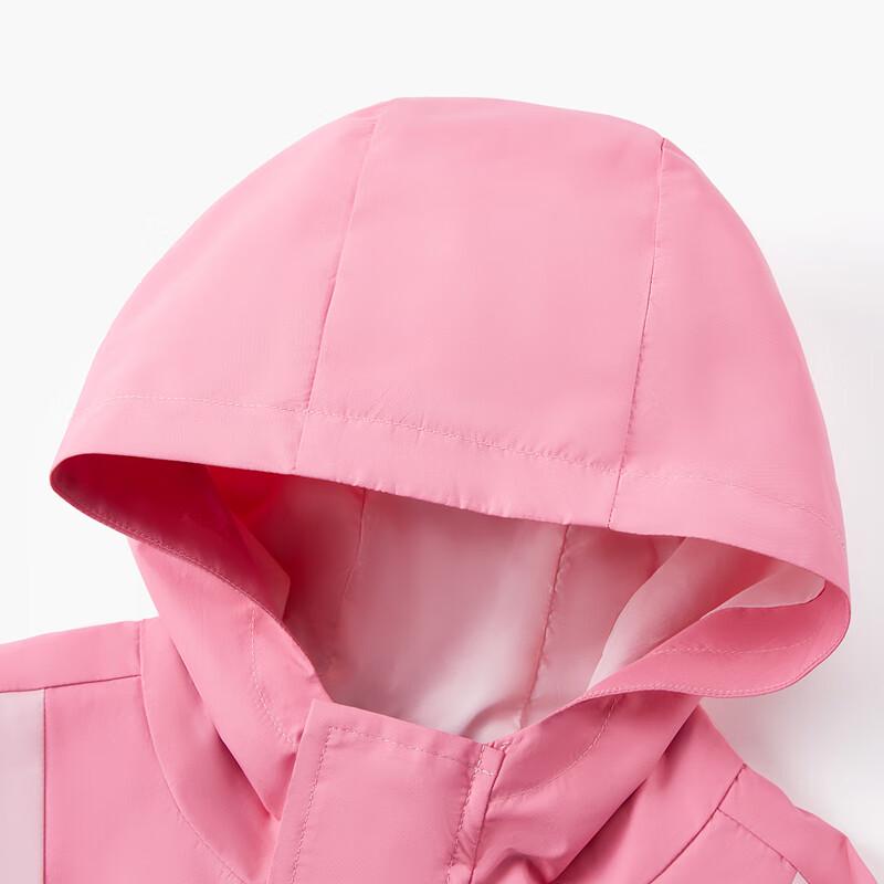 Disney Girls' 3-in-1 Fleece Windbreaker Jacket LX81224
