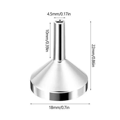 5/10/15Pcs Mini Aluminum Funnel Kitchen Oil & Liquid Funnel Wide Mouth for Easy Canning Kitchen Tool Ideal for Precise Pouring