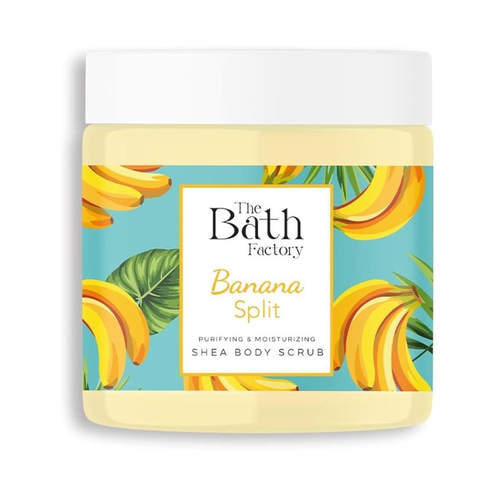 

The Bath Factory Banana Split Shea Body Scrub 300 g - body scrub