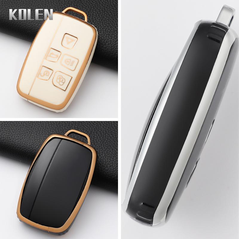 Luxury Car Remote Key Case Cover Shell For Land Rover Range Rover Evoque Sport Freelander Discovery Velar For Jaguar Xe Xf Xj