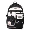 Autumn and Winter New Exquisite College Style Contrasting Colors Large Capacity Junior High School High School Student Schoolbag Backpack Female
