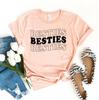 Besties T-shirt, Vintage Shirt, Best Friends Gift, Friends Shirt, Besties Trip T-shirt, Retro Gift, Drinking Shirts, Best Friend Gift