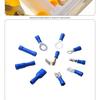 500Pcs/Box European Pre-insulated Copper Crimp Terminals Ring & Spade Wire Connector Kit