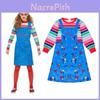 Cozy Child's Play Licensed Chucky Costume For Girls And Boys Dressing Up