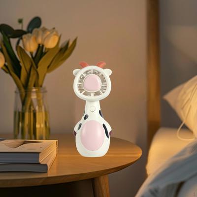 Adorable Animal Design Portable Mini Fan for Summer Fun