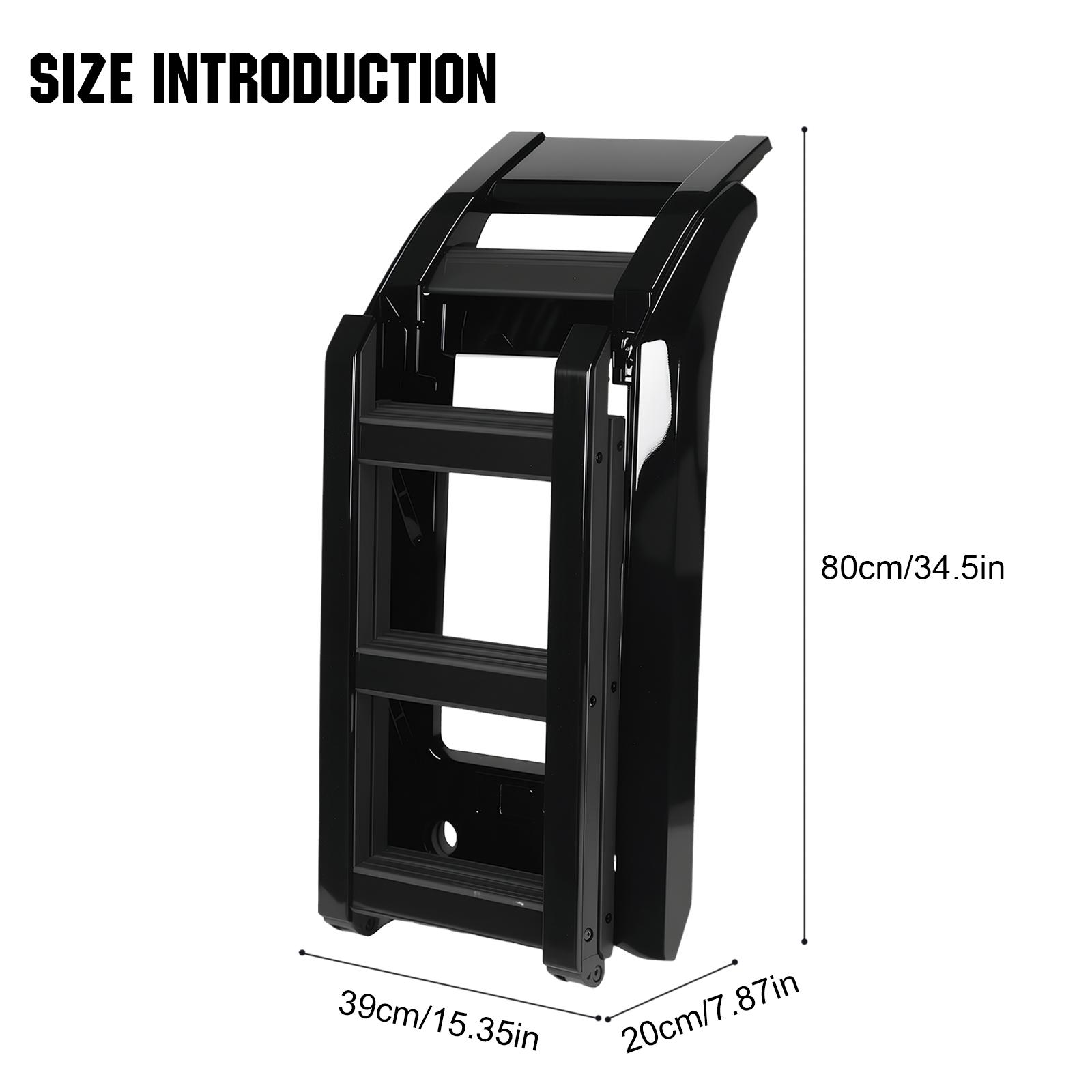 Side Window Roof Step Ladder Aluminum Alloy Side Roof Rack Side Access Ladder for Land Rover Defender 90 110 130 L663 2020-2025