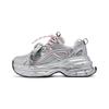Augustine silver platform dad shoes women's 2025 new summer mesh casual sports shoes lightweight running shoes