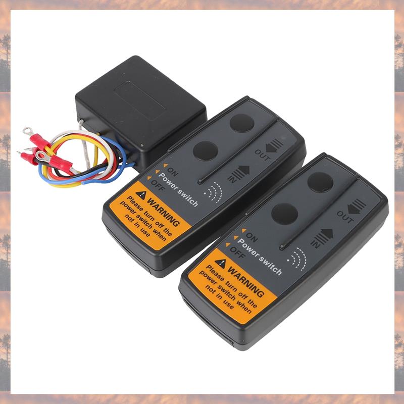 

Тренд 2025 2.4G 12V 24V Контроллер переключателя электрической лебедки Универсальный для бездорожья, квадроцикла, прицепа 72 Вт