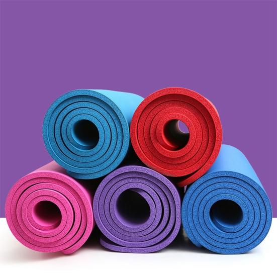 8mm NBR Anti-slip Gym Home Fitness Exercise Yoga Pilates Mat Carpet Cushion