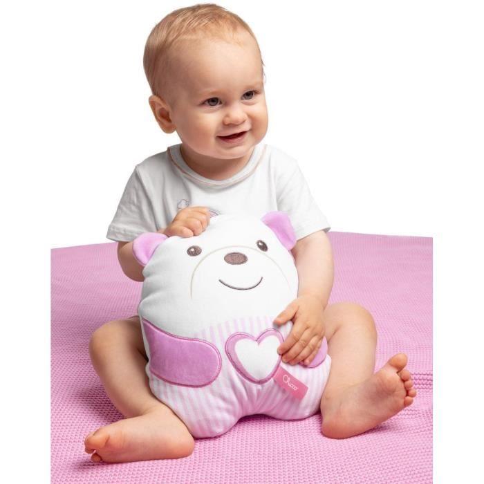 Peluche tendre Ourson - CHICCO - Rose - Dès la naissance