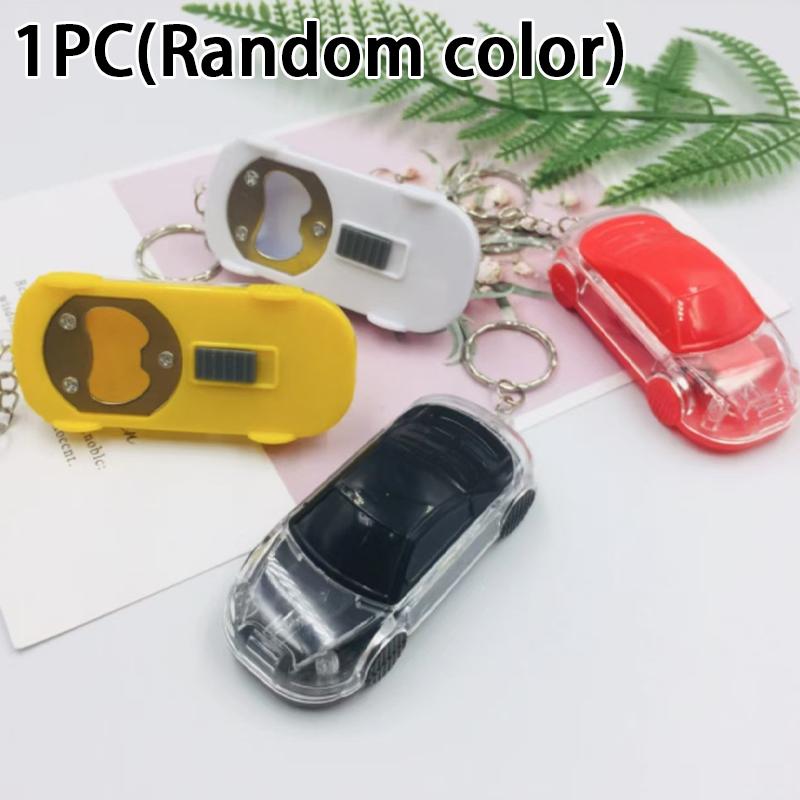Cartoon Led Light-Up Keychain Creative Bag Charm Light-Up Toy Gift Mini Flashlight