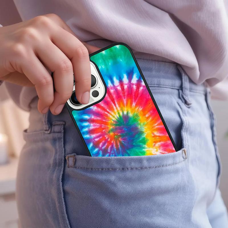 Abstrakte Tie-Dye-Handyhülle für iPhone 17 Air 15 16e 14 13 Pro Max Coque 12 11 Pro Max PLUS Hülle