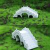 1/12 Dollhouse Simulation Arch Bridge Model Dollhouse Outdoor Garden Park Landscape Ornament Doll House Decor Accessories