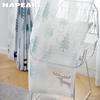 1PC NAPEARL 70-80% Blackout Ins Style Nordic Deer Polyester Fiber Personalized Printed Curtains Sheer Curtains for Bedroom Living Room Home Decor