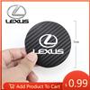 Autocollants Intérieurs Pour GS IS LS500h ES260 ES300h RX350h NX260 UX260 LM LC RZ450e TX 2 Pièces Porte-gobelet d'eau en Cuir Carbone pour Voiture A