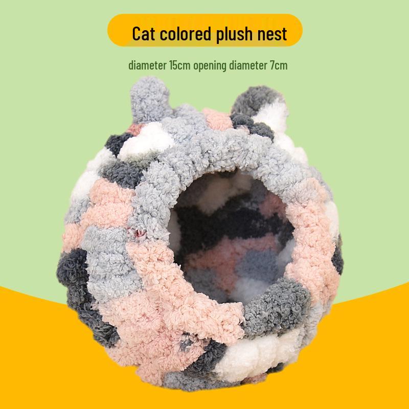 Warm Cotton Nest for Hamsters and Mice - Winter Sleeping Bag House