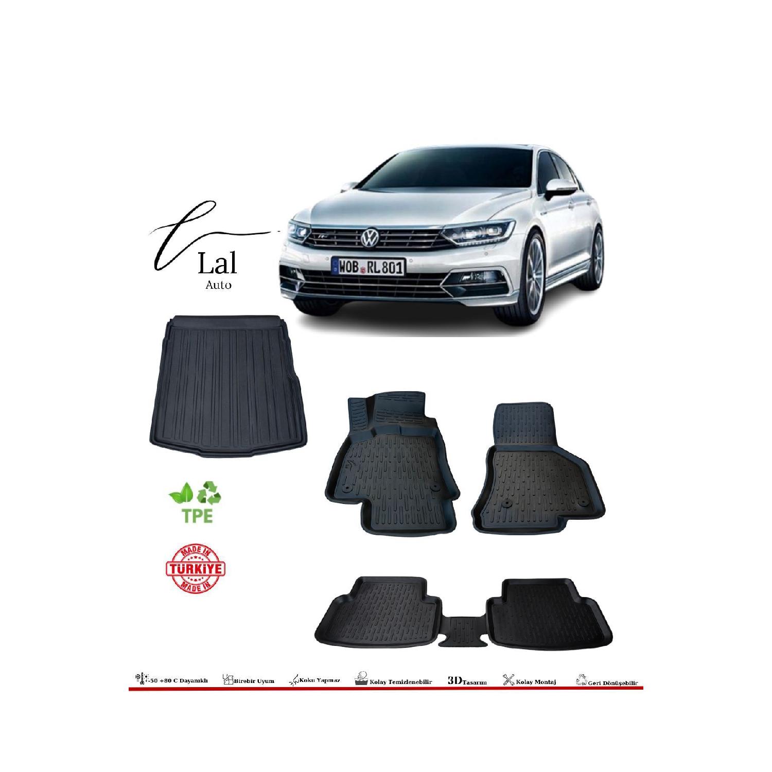 

Volkswagen Passat B8 After 2015 3d коврик для бассейна, набор для бассейна в багажник