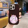 Phone Case: 2D Flat Design Suitable for iPhone 18 17 16 15 14 13 Pro Cases, Couple Style, Rainbow Unicorn, Christmas and Halloween Gifts