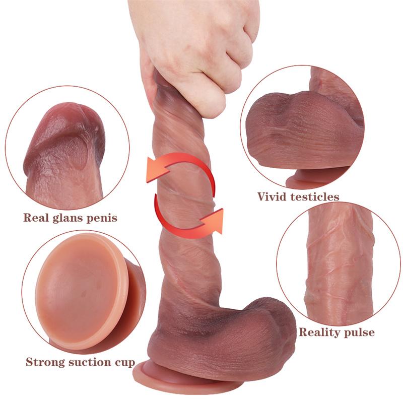 G33 Female Conqueror Miaoqingjinjin Liquid Silicone Forced Simulation Dildo Adult Sex Toys