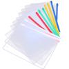 A4 Transparent PVC Zipper Bag for Documents (Available In A6/A5)