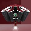 Car Automatic Umbrella with LED Flashlight Reverse Light For Skoda octavia 3 2 superb 3 kodiaq Fabia Kamiq Karoq Car Accessories  BD8