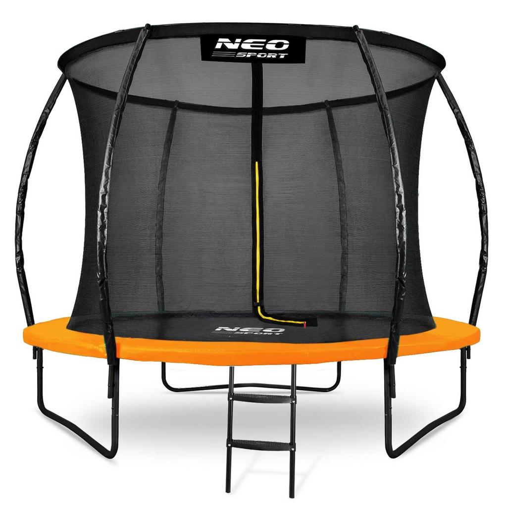 Trampolina ogrodowa profilowana 8ft/252cm z siatką wewnętrzną Neo-Sport