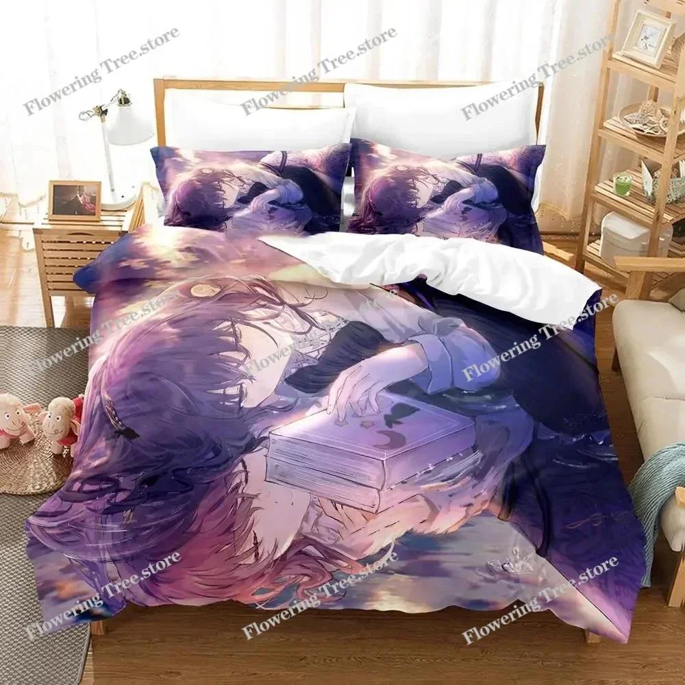 Anime Project SEKAI Hoshino Ichika Bedding Set Boys Girls Twin Queen Size Duvet Cover Pillowcase Bed Kids Adult029