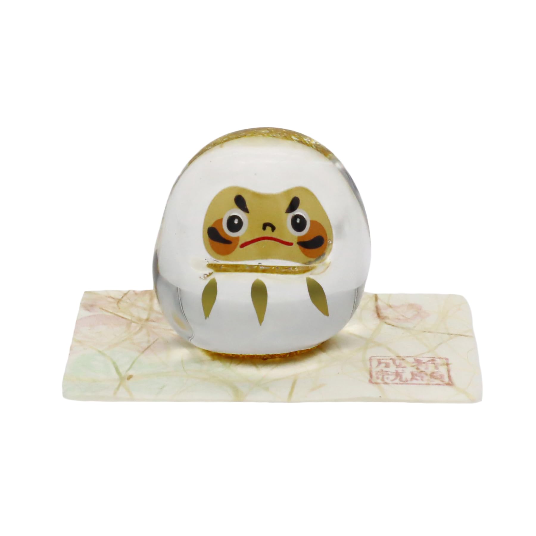 Glass Daruma doll (small)