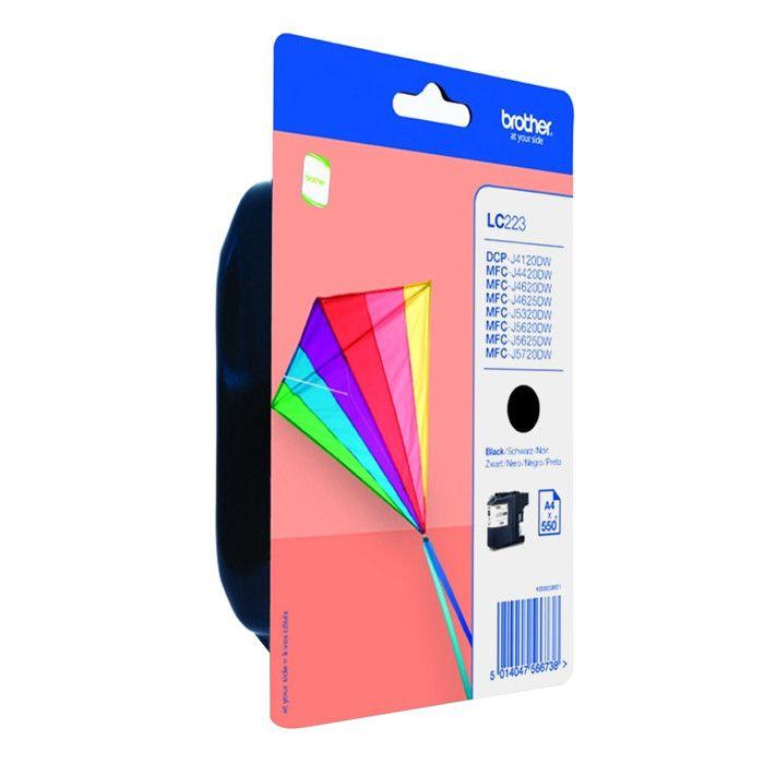 Brother Cartouche D'encre Noire Sous Blister