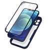 Coque de protection - BOOLING - pour iPhone 12 - Renforcée - Intégrale 360° - Bleu marine
