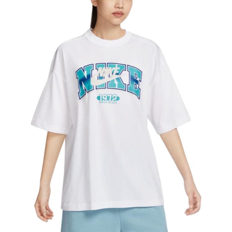 New Nike T Shirts Women's White FQ7011-100