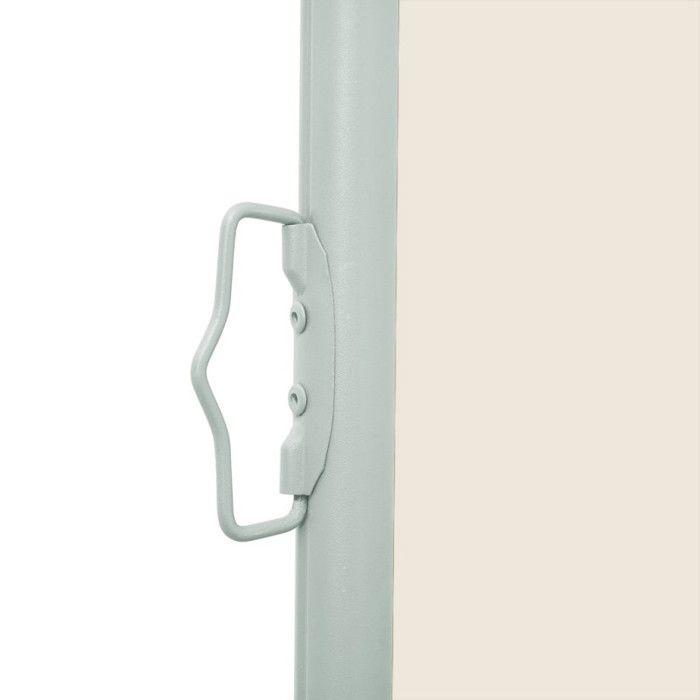 VidaXL Auvent Latéral Rétractable de Patio Store Latéral Brise-vue Abri Soleil Jardin Terrasse Balcon Exterieur Résistant 48383