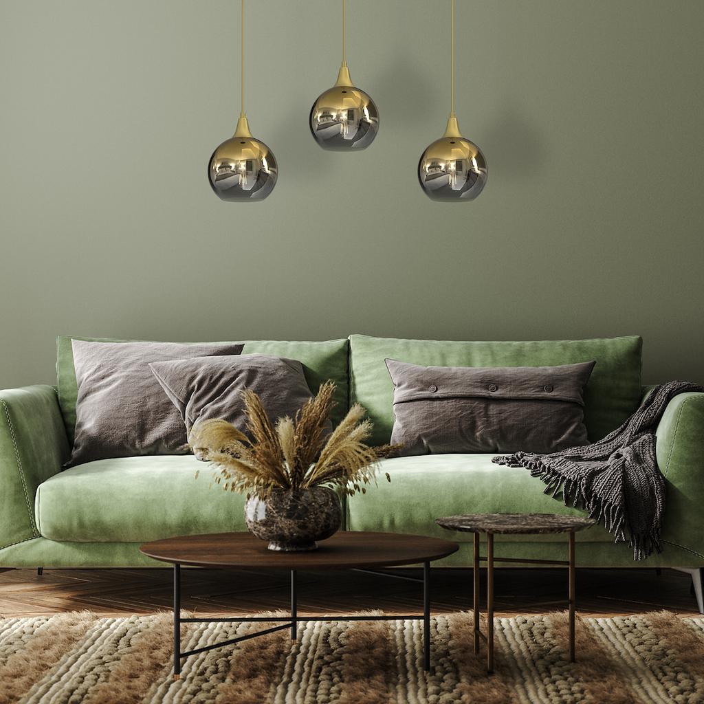 Monte Gold Hanging Lamp 3Xe27