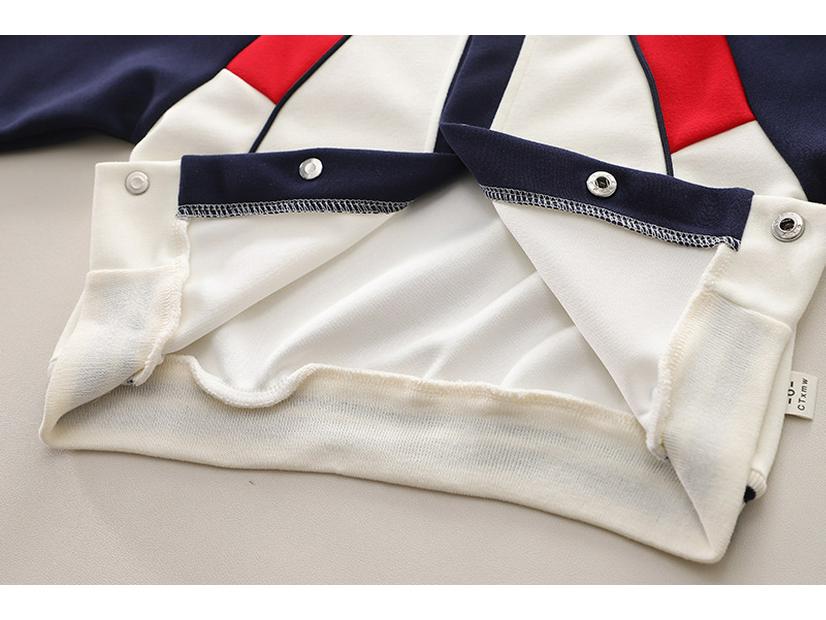 Toddler Boys' 2024 Spring/Autumn Three-Piece Set: Fashionable Baseball Jacket and Clothing