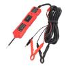 Car Circuit Tester DC 6 to 36V Multifunctional High Sensitivity with 2 Clips Power Circuit Probe Tester for Vehicles Red