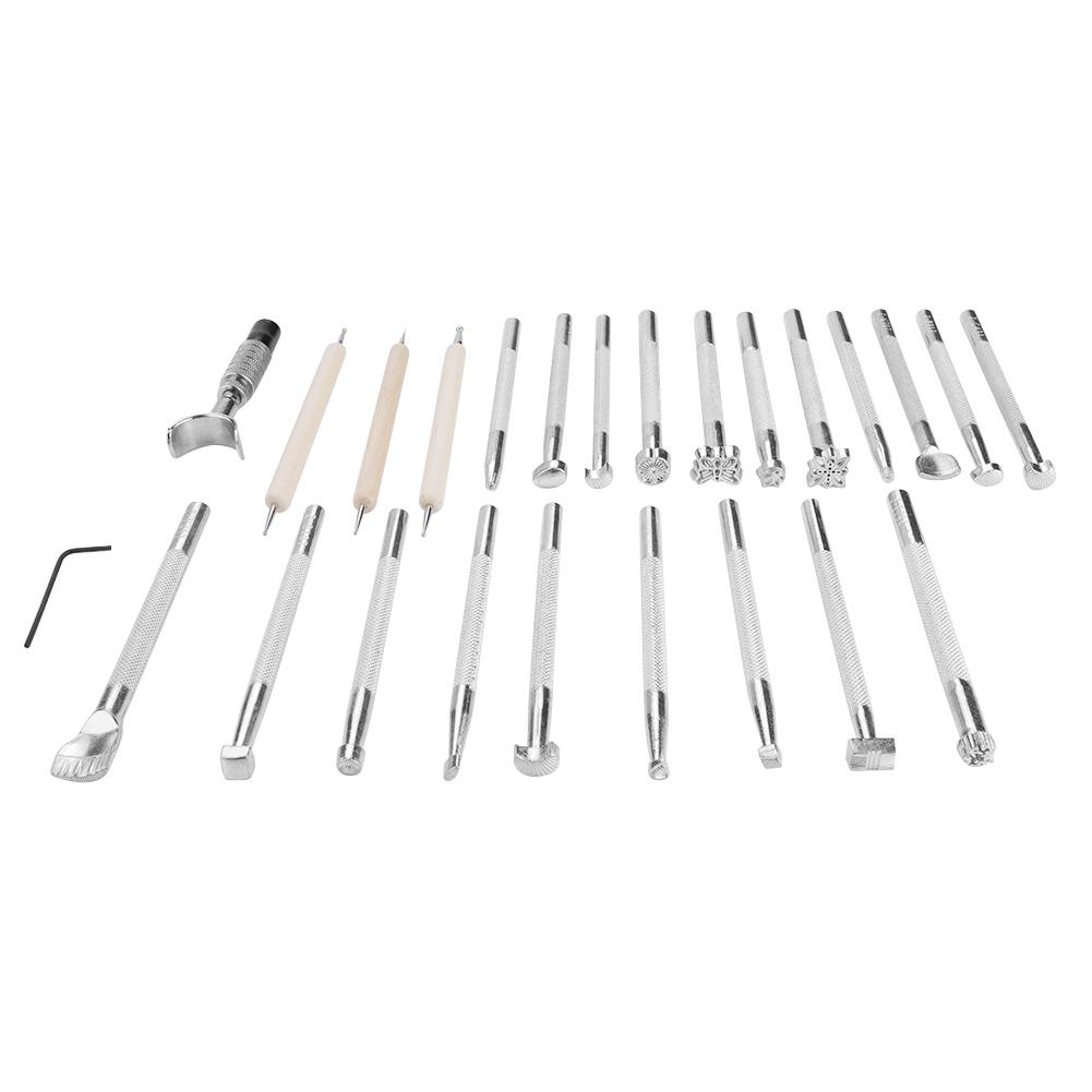 Leather Stamping Tool Set for Leathercraft Carving DIY Handmade Art