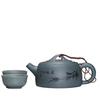 Yixing Original Lila Tonstein Schaufel Zisha Teekanne Set - Hochwertiges Haushalts-Teegeschirr