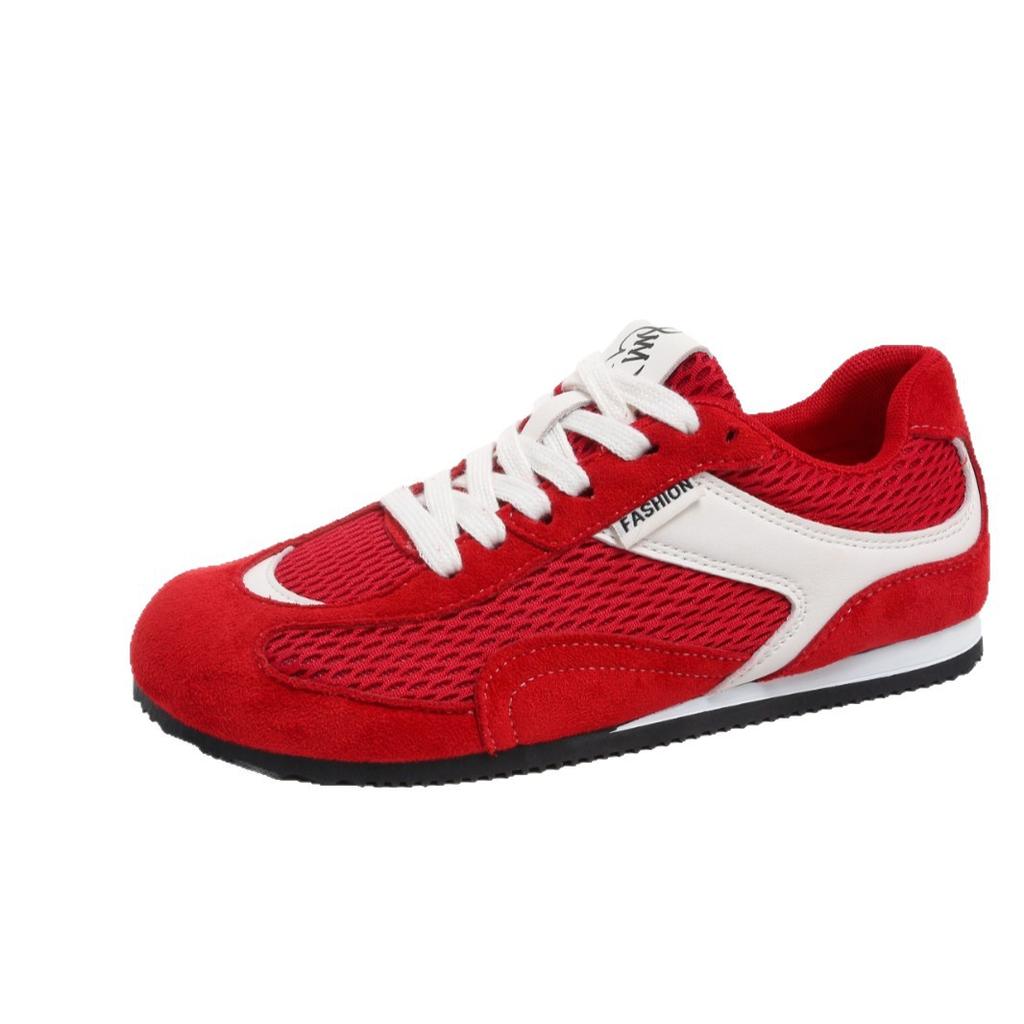 2025 New Mesh Breathable Soft-soled German Training Shoes Women's Soft-soled Forrest Gump Shoes Early Autumn New Casual Sports Shoes