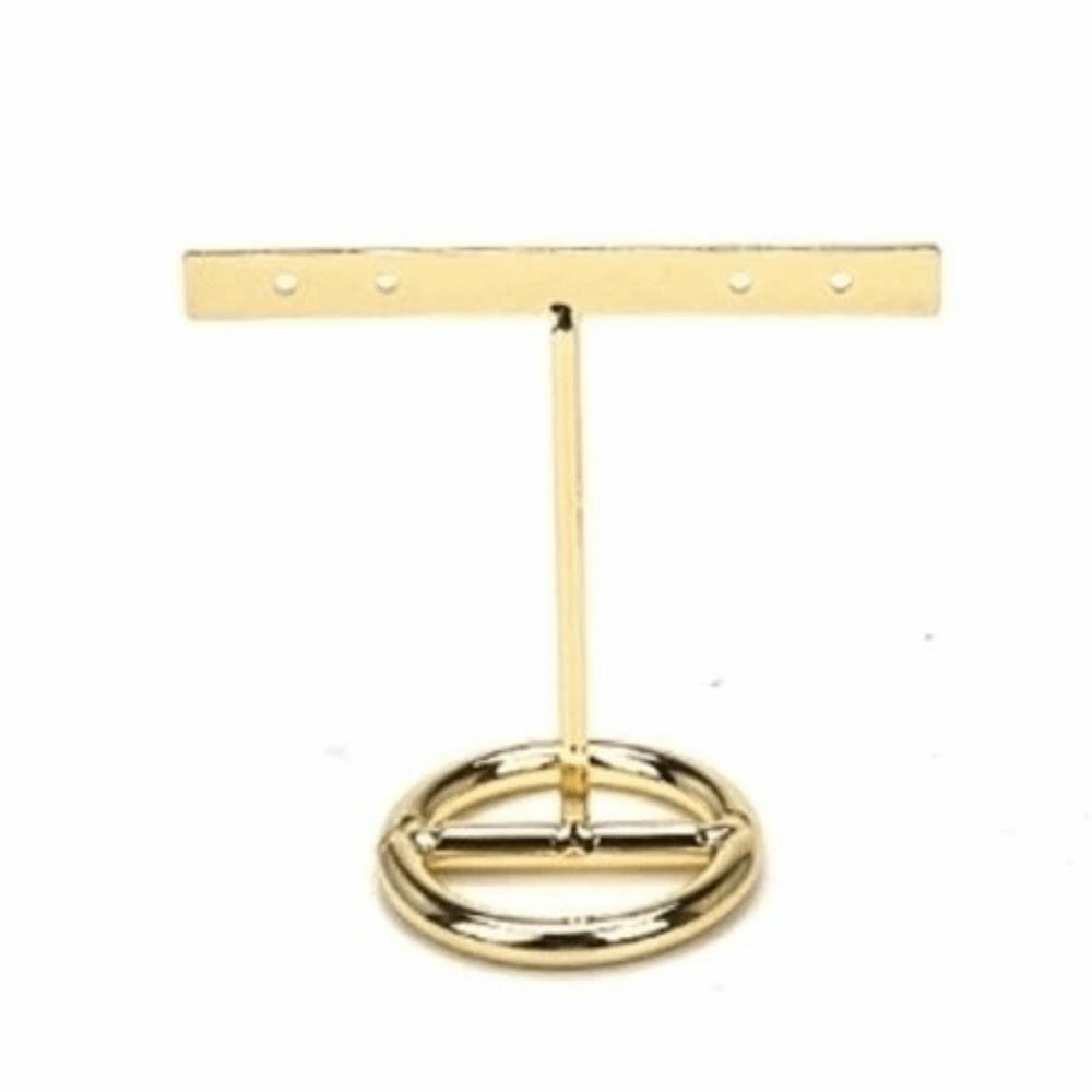 T-Shaped Jewelry Display Stand Premium Feel Earring Display Stand Counter Display S-flat
