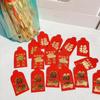 Exquisite Best Wish New Year Red Envelope Blessing Pockets Mini Coin Money Pockets Spring Festival