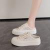 Breathable Fisherman Shoes 2025 + White Mesh White Shoes New Board Shoes Summer Casual Skirt Lace Versatile Women's Shoes