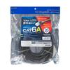 Sanwa Supply Category 6A LAN Cable (Black, 20m) KB-T6ATS-20BK