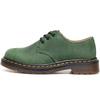 First layer low-top small leather shoes women's leather Crazy Horse brown large size short boots round head men's and women's couples leisure workers